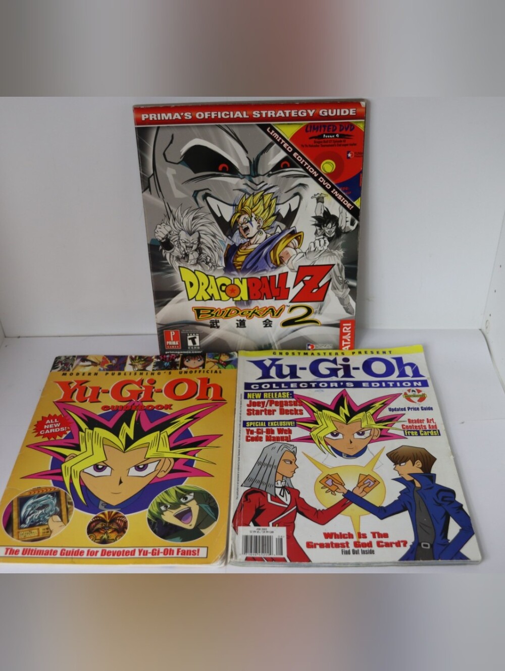 3 Yugioh, Dragonball Z Magazine's